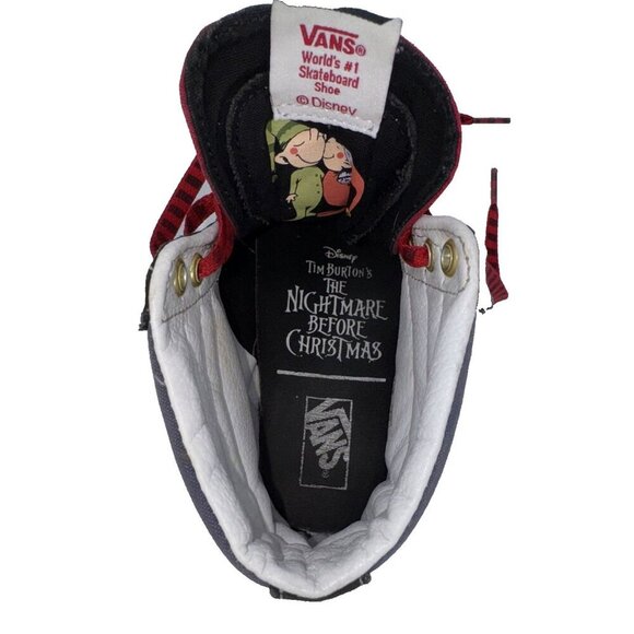 VANS The Nightmare Before Christmas x Sk8- High Christmas town,7 woman, 5.5 men - Picture 10 of 16